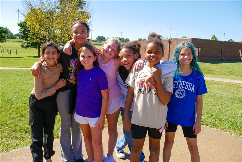 Students enjoy time at Bethesda Elementary